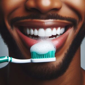 A teeth whitening toothpaste is a cheap and effective solution, as long as its ADA approved