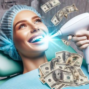 There are financial pre-requisites to certain whitening treatments