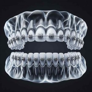 Metal braces usually cause more discomfort in comparison to clear aligners.