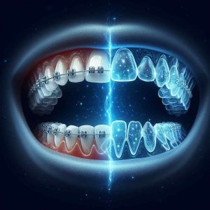 Invisible braces are merely invisible, offering far more discreetion in comparison to metal braces.