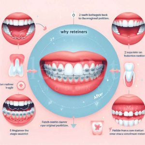 Retainers are extremely crucial after aligner treatment.