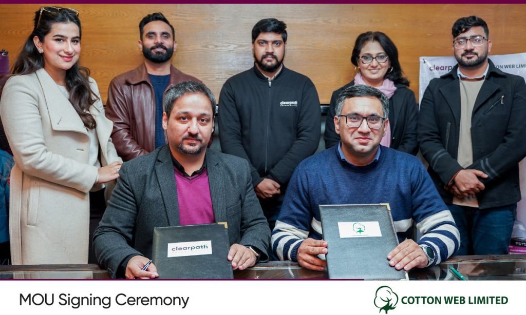 ClearPath Orthodontics MOU Signs with Cotton Web Limited