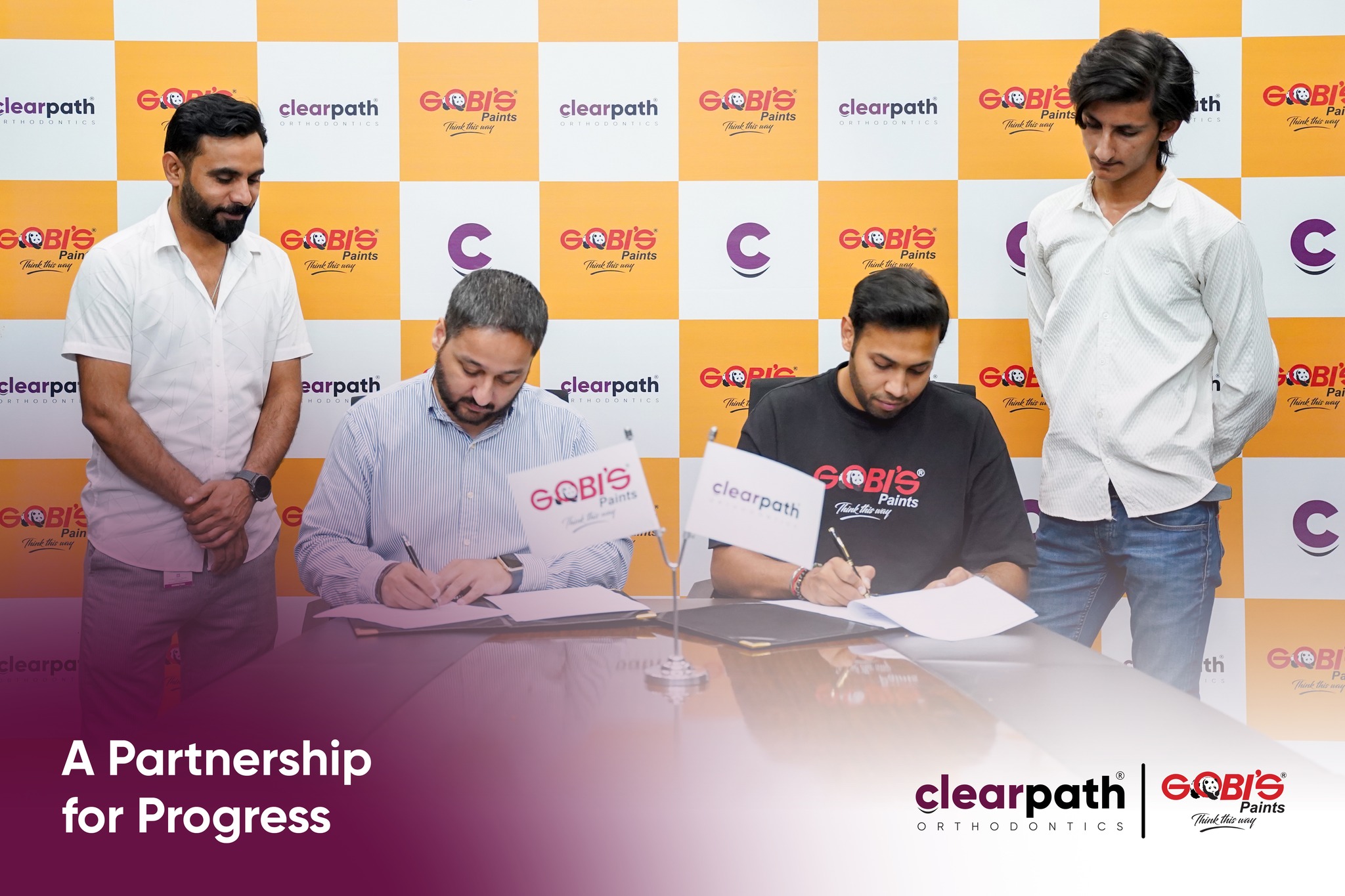ClearPath Orthodontics Signs MOU with Gobis Paint
