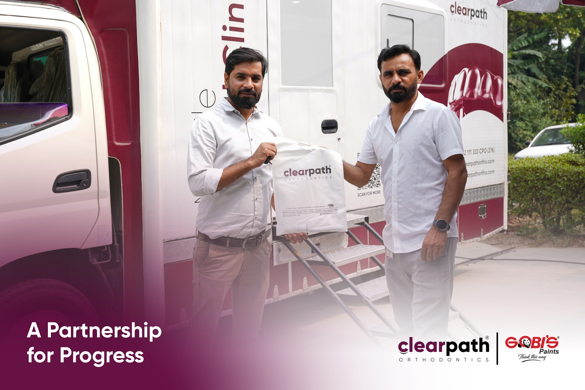 ClearPath Orthodontics Signs MOU with Gobis Paint