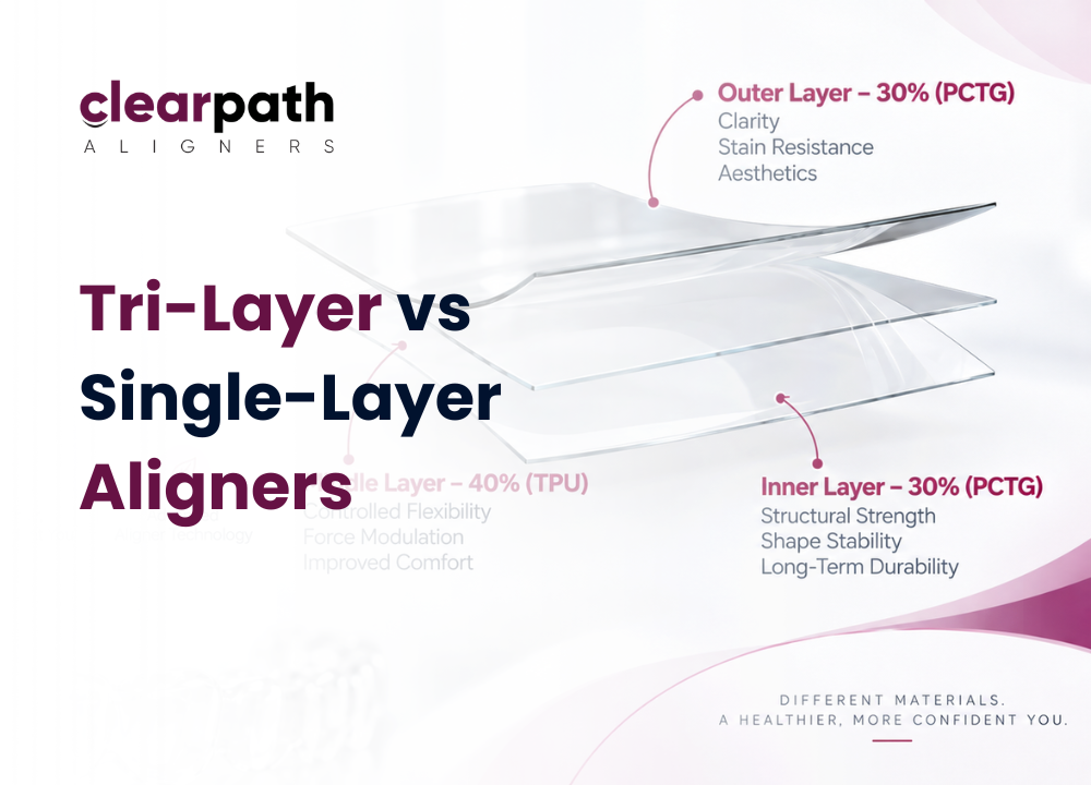 Tri-Layer vs Single-Layer Aligners